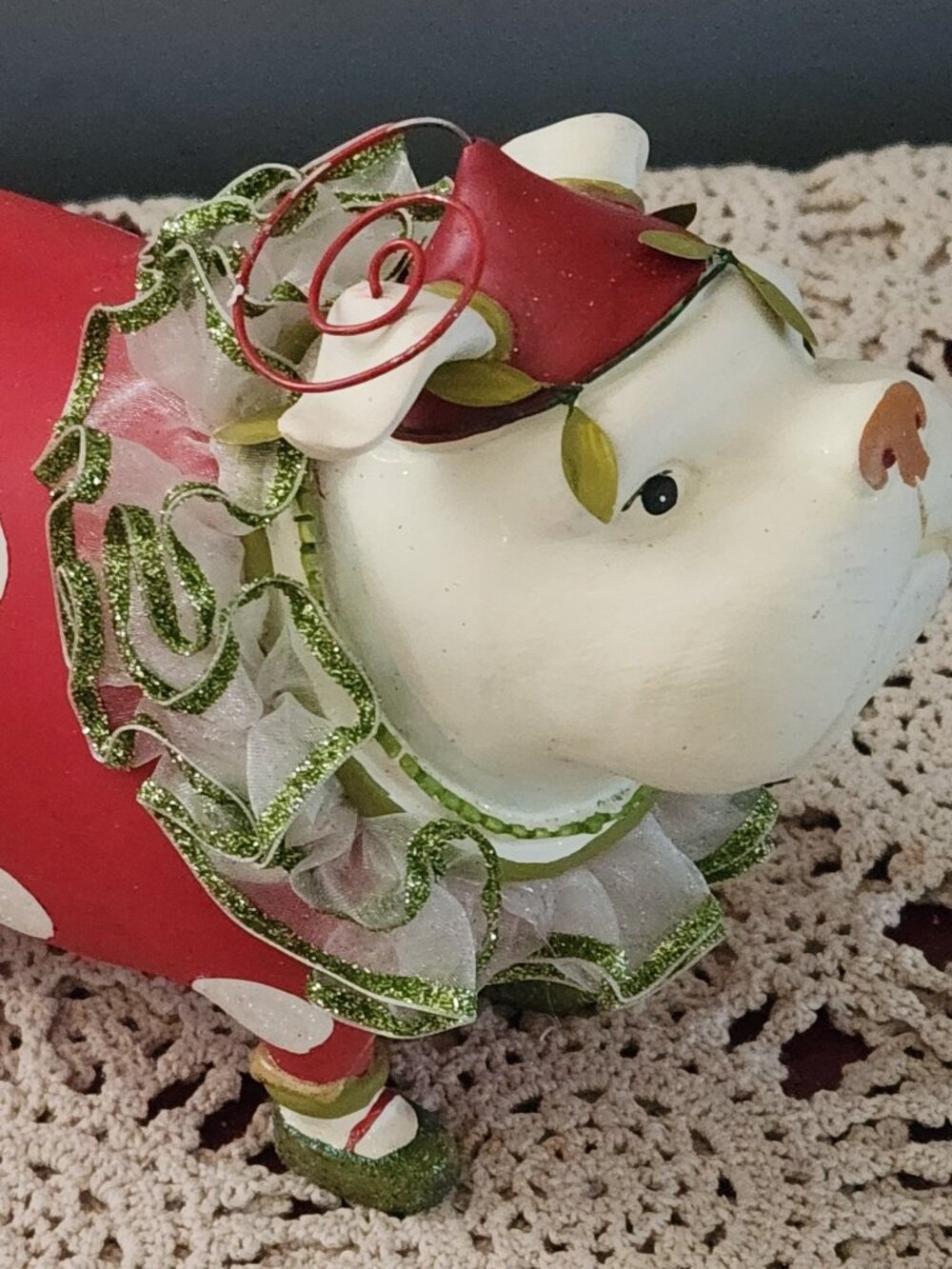 Department 56 Krinkles Bulldog Christmas Figurine by  Patience Brewster